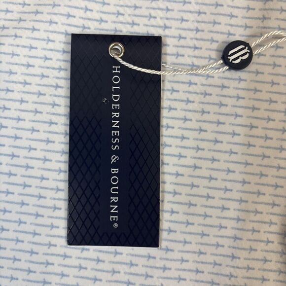 Holderness & Bourne Polo Shirt XL Tailored Fit Claymore Axonius Cybersecurity - Picture 5 of 11